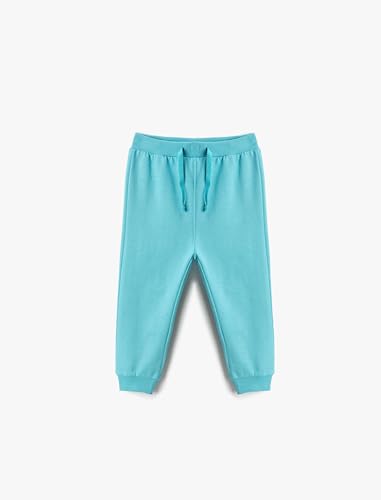 Koton Baby - Jungen Basic Jogger Drawstring Elastic Waistband Sweatpants, Mint (MNT), 9-12 Monate EU von Koton