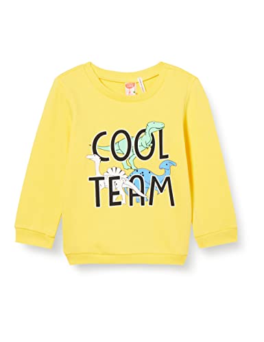 Koton Baby - Jungen Printed Crew Neck Cotton Sweatshirt, Yellow (171), 9-12 Monate EU von Koton