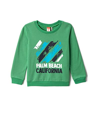 Koton Baby - Jungen Printed Long Sleeve Crew Neck Sweatshirt, Pistachio (157), 9-12 Monate EU von Koton