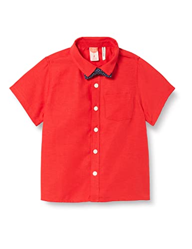 Koton Baby - Jungen Short Sleeve Bowtie Shirt, Red (420), 18-24 Monate EU von Koton