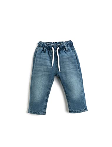 Koton Babyboy Jean Elastic Waistband Drawstring Pocket Detail Cotton von Koton