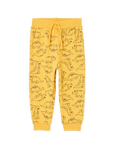 Koton Babyboy Jogger Sweatpants Dinosaur Printed Drawstring Brushed Interior Cotton von Koton