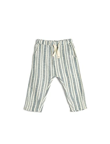 Koton Babyboy Linen Trousers Wide Leg Pockets Drawstring von Koton