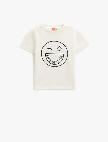 Koton Babyboy Short Sleeve Crew Neck T-Shirt Printed von Koton
