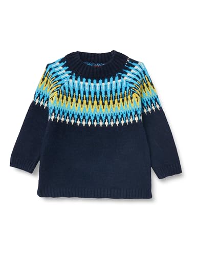 Koton Babyboy Sweater Stand-Up Neck Long Sleeve Ethnic Patterned von Koton