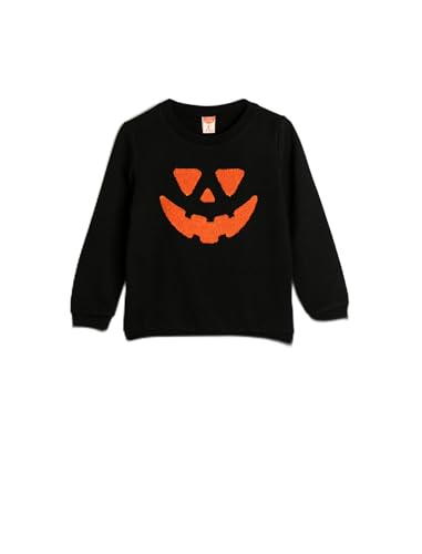Koton Babyboy Sweatshirt Pumpkin Printed Long Sleeve Crew Neck Cotton von Koton