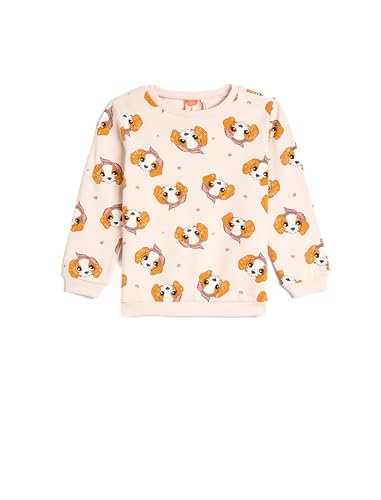 Koton Babygirl Sweatshirt Dog Printed Crew Neck Cotton von Koton