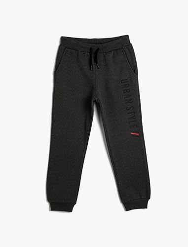 Koton Basic Jogger Sweatpants Printed Detail Drawstring Soft Interior von Koton