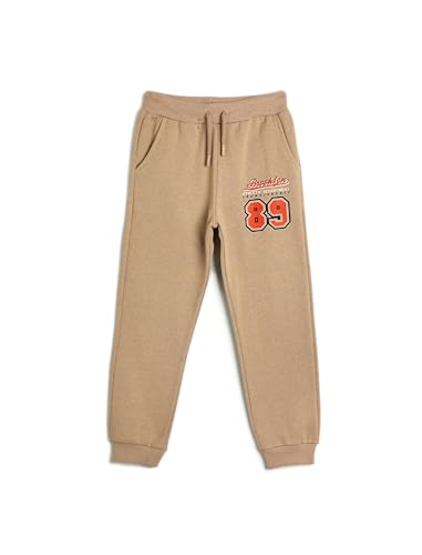 Koton Basic Jogger Sweatpants Sport Themed Printed Detail Drawstring Soft Interior von Koton