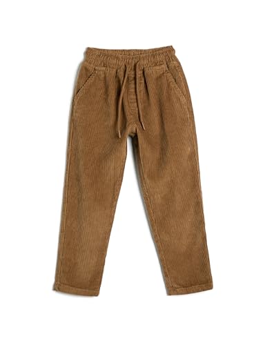 Koton Boys Basic Cotton Trousers Drawstring Pocket Detail von Koton