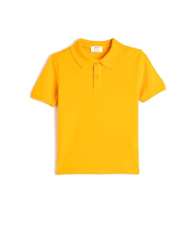 Koton Boys Basic Polo Neck T-Shirt Short Sleeve Button Detail von Koton