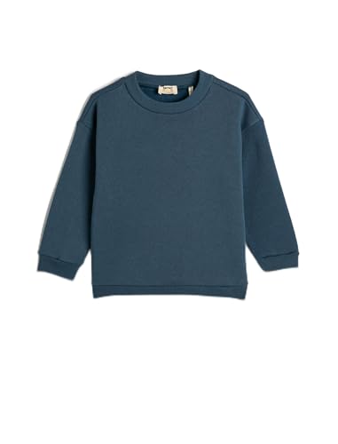 Koton Boys Basic Sweatshirt Long Sleeve Crew Neck Brushed Interior von Koton