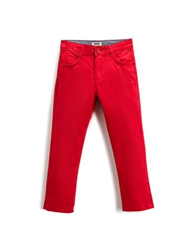 Koton Boys Chino Trousers Pockets Slim Fit Cotton von Koton