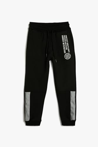 Koton Boys Jogger Sweatpants Drawstring Pockets Printed Detail von Koton