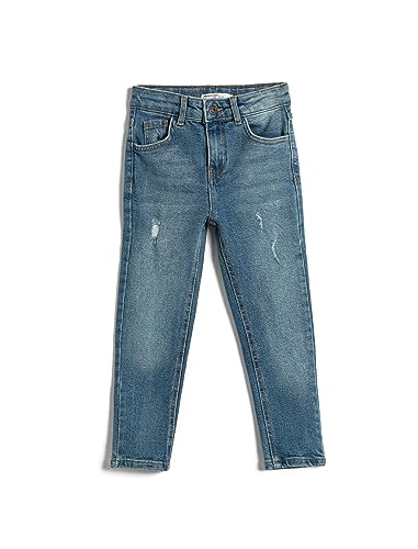 Koton Boys Slim Jean - Adjustable Elastic Waistband Slim Leg Pockets Cotton von Koton