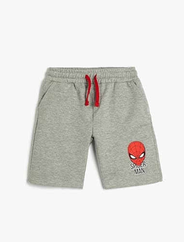 Koton Boys Spiderman Shorts Licensed Drawstring Pockets Printed Cotton von Koton