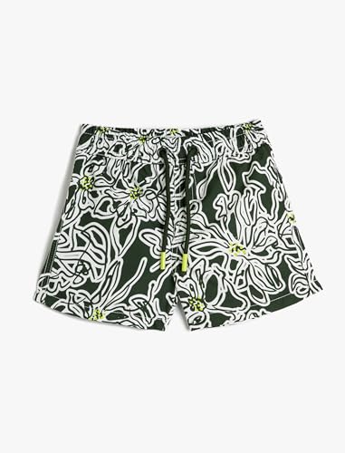 Koton Boys Swim Trunk Drawstring Floral Printed Relax Cut von Koton