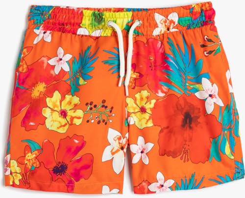Koton Boys Swim Trunk Drawstring Flower Printed von Koton