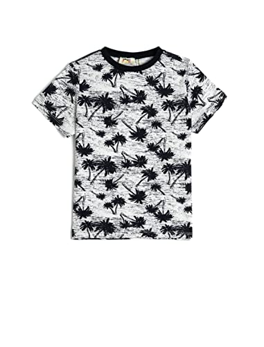 Koton Boys T-Shirt Short Sleeve Crew Neck Printed Cotton von Koton