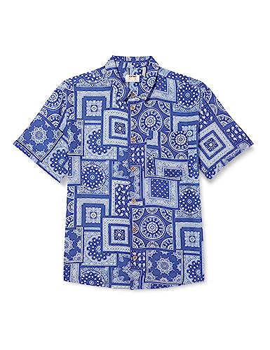 Koton Boyss Short Sleeve One Pocket Detail Shirt, Navy Design (7d0), 9-10 Jahre EU von Koton