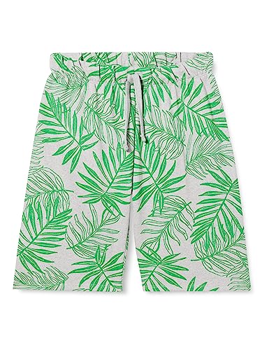 Koton Boyss Tie-dye Patterned Pockets Drawstring Shorts, Green Design (7d5), 6-7 Jahre EU von Koton