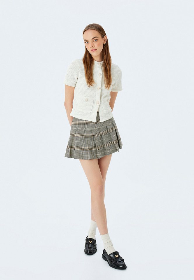 Koton Cardigan Rundhalsausschnitt Mit Knöpfen Cardigan von Koton