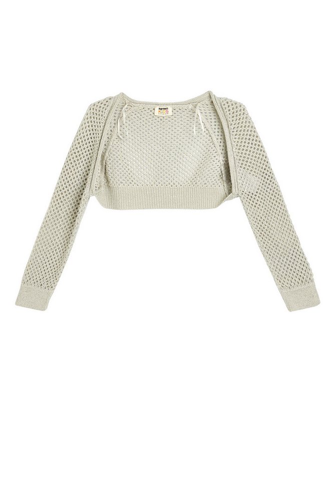 Koton Cardigan Rundhalsausschnitt Mit Netz von Koton
