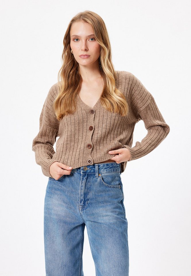 Koton Cardigan V-Kragen Mit Knöpfen von Koton