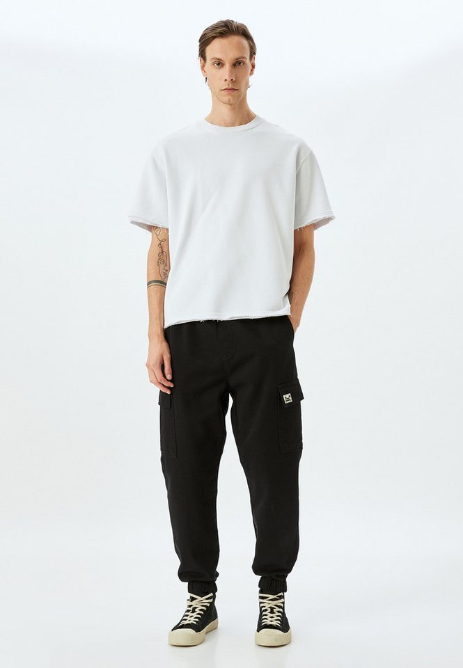 Koton Cargohose Normale Leibhöhe Jogger Cargohose von Koton