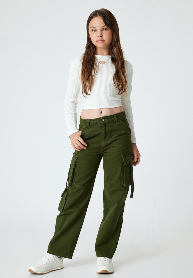 Koton Cargojeans Normale Leibhöhe Wide Leg von Koton