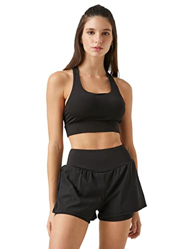 Koton Damen Basic Sport Bra, Black (999), XS EU von Koton