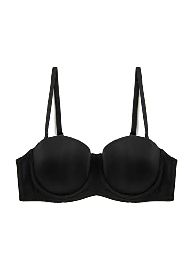 Koton Damen Comfort Balconette Bra, Black (999), 85C EU von Koton