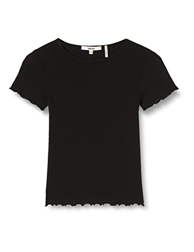 Koton Damen Crew Neck Short Sleeve Basic T-Shirt T Shirt, Black (999), L EU von Koton