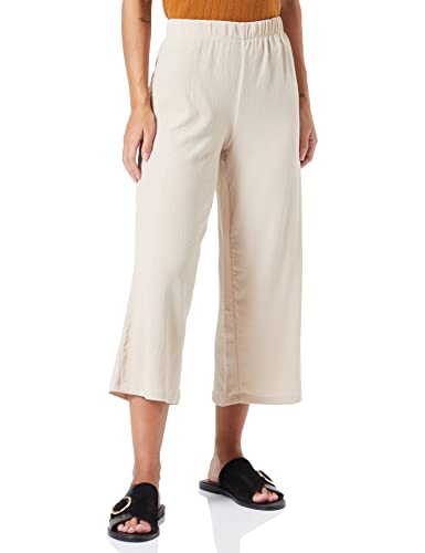 Koton Damen Elastic Waist Wide Leg Pants, Camel (100), M EU von Koton