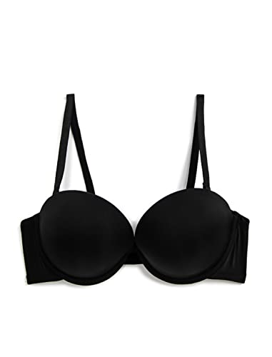 Koton Damen Extra Padded Underwired Bra, Black (999), 75A EU von Koton