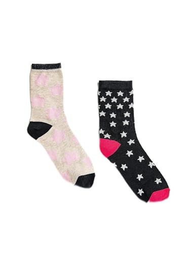 Koton Damen Patterned Woman Socks, Pink (909), Einheitsgröße EU von Koton