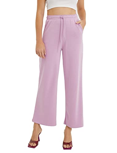 Koton Damen Relax Fit Trousers Modal Blended Sweatpants, Lilac (263), M EU von Koton