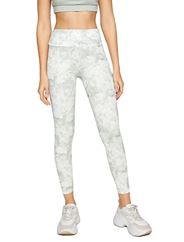 Koton Damen hohem Bund Strumpfhose, Motiv Grün (7d8), X-Small von Koton