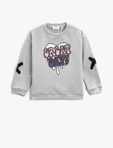 Koton Girls Applique Detail Printed Sweat von Koton