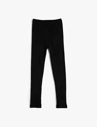 Koton Girls Basic Leggings Ribbed Elastic Waist Soft Touch von Koton