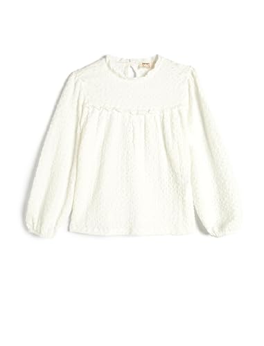 Koton Girls Blouse Quilted Ruffled Detail Elastic Cuffs von Koton