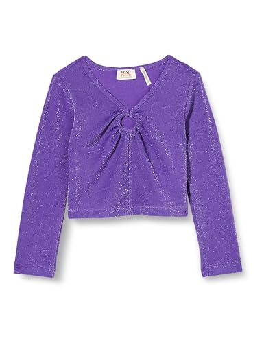 Koton Girls Crop Blouse Long Sleeve Front Shirred Gleamy V Neck Slim Fit von Koton