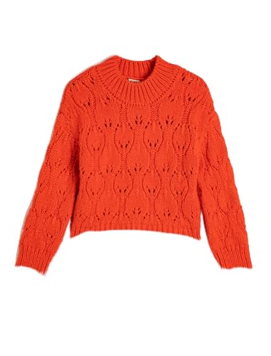 Koton Girls Knit Sweater Ajoure Round Neck Long Sleeve Soft Touch von Koton
