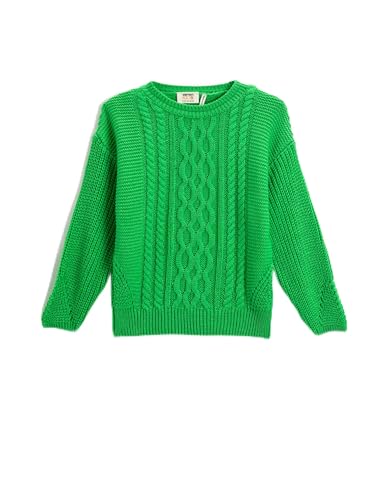 Koton Girls Knit Sweater Cable Knit Detail von Koton