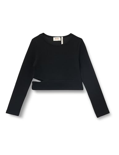 Koton Girls Long Sleeve Blouse Cut Out Detail Crew Neck Ribbed von Koton