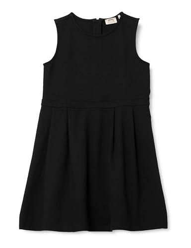 Koton Girls Midi Dress Pleated Sleeveless Round Collar Cotton Zipper Closure von Koton