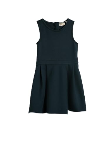 Koton Girls Midi Dress Pleated Sleeveless Round Collar Cotton Zipper Closure von Koton
