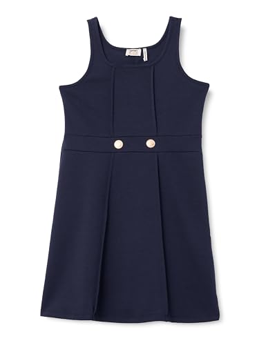 Koton Girls Midi Dress Sleeveless Square Neck Cotton Zipper Closure von Koton