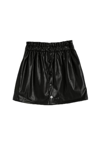 Koton Girls Mini Skirt Faux Leather Elastic Waistband Button Detail von Koton