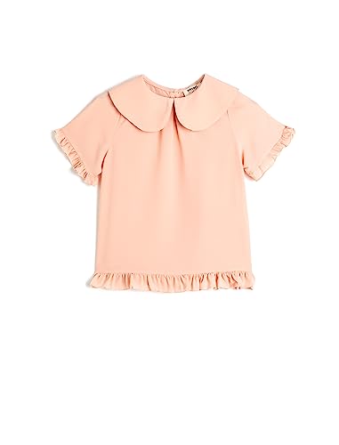 Koton Girls Peter Pan Blouse Ruffle Detail Short Sleeve von Koton